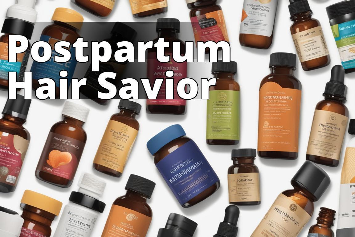 An image of a variety of vitamin bottles with different labels representing the best hair